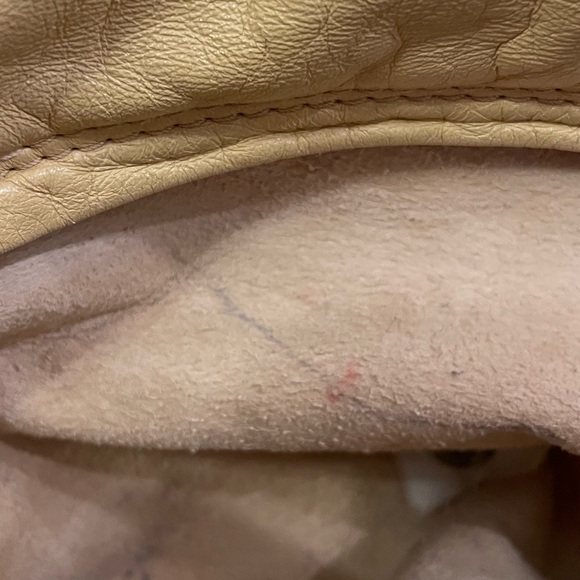 Arnold Churgin Yellow Genuine Leather Shoulder Bag Purse. - Picture 16 of 16